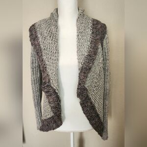 Cabi Gray Knit Cardigan XS